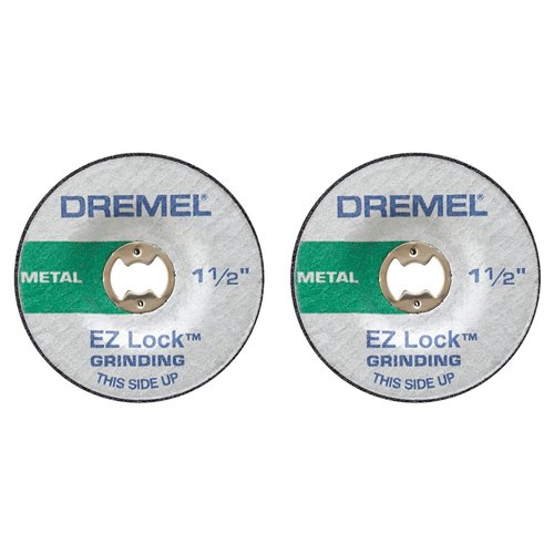 Dremel EZ541GR Aluminum Oxide Grinding Wheel (2-Piece)