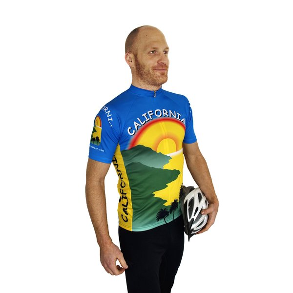 Free Spirit Wear California Cycling Jersey - Medium