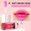 sefudun Hydrating Lip Glow Oil-Moisturizing Lip Gloss -Hydrating Lip Glow Oil Long Lasting Waterproof Lip Tint Set Lip Stain (PINK)