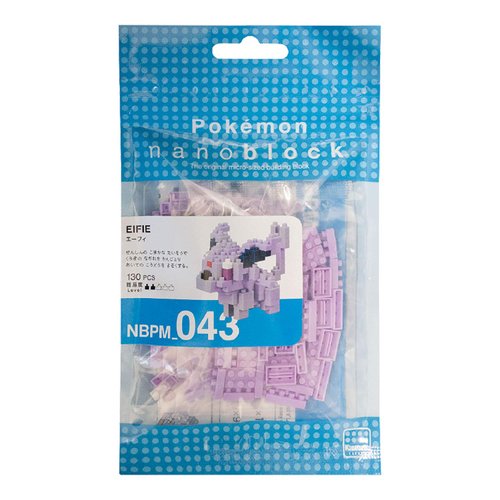 nanoblock - Pokemon - Espeon, Pokemon Series Building Kit
