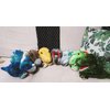 Glanzzeit Children's Hand Puppets, Dinosaur Shaped Hand Puppets, Realistic Plush Toys for Boys and Girls Performance Theatre, Birthday Gifts, Teaching, Interactive Games, Easter Gifts(Velociraptor)