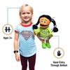 14" Cristo Te AMA, Hispanic Girl, Christian Ministry Hand Puppet