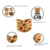 NERTNJIFOR Thanksgiving Maple Leaves Headbands for Women Wide Knotted Headband Autumn Festive Fall Headband Soft Elastic Cloth Hair Bands Fashion Personality Hair Wrap for Party(4 Pcs) (Maple, Wide)