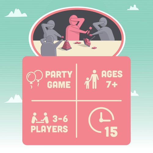 Exploding Kittens Hand to Hand Wombat Card Game Fun Family Card Games for Adults Teens & Kids - Fun Party Games, 3-6 Players