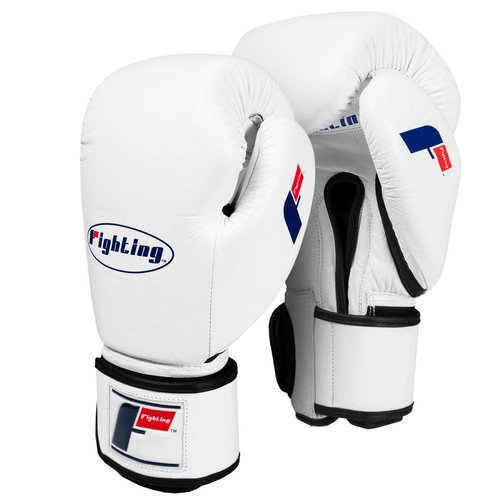 Fighting Sports Fury Professional Training Gloves, White, 14 oz