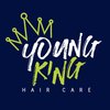 YOUNG KING HAIR CARE Shampoo and Conditioner Set for Kids Hair | Wash and Detangle Natural Curls | Made with Shea Butter, Coconut and Rosemary Oil | 8 oz Each