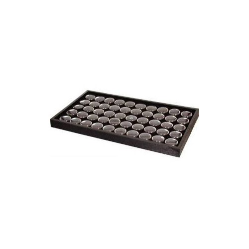50 Jar Body Jewelry Display Tray Black Tongue Navel Lip by Monster Point