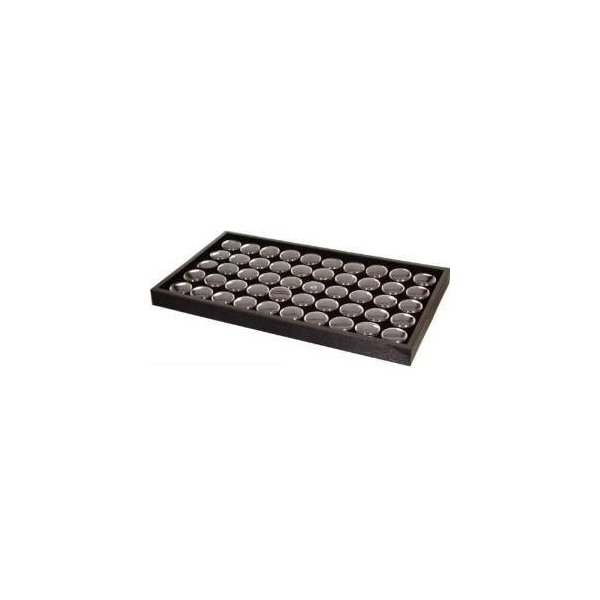 50 Jar Body Jewelry Display Tray Black Tongue Navel Lip by Monster Point