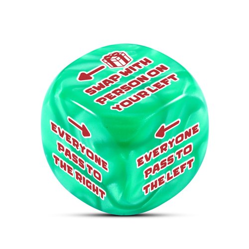 Santa Swap Exchange Gift Dice - Stocking Stuffers for Women Men White Elephant Gifts for Adults C...