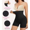 Nebility Women Waist Trainer Shapewear Tummy Control Body Shaper Shorts Hi-Waist Butt Lifter Thigh Slimmer (M/L, Black)…