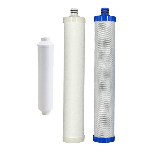 CFS – Replacement Water Filter Kit Includes Carbon, Sediment, & Inline Filter Cartridges Compatible with AC-30, AC-15 RO Models – Reverse Osmosis Drinking Water System