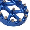 AnXin Motorcycle Foot Pegs Footpeg Pedals FootRest for PW50 1981-2023 PW80 1983-2006 Pit Dirt Bike Blue