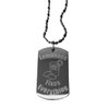 Lemonade Fixes Everything - Luggage Metal Chain Necklace Military Dog Tag