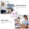 Ciieeo 24 Pcs Micro Landscape Vase Small House Flower Vase Tiny Homes Miniature Model Tiny House Decorations Mini House Accessories Tiny House Accessories Trinkets Resin Doll House