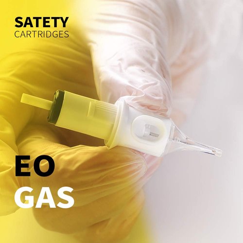 Hawink Tattoo Cartridge Needles #10 Bugpin 3 Round Liner X-Taper 20PCS with Membrane Professional Disposable EN05S-20-1003RL