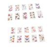 130pcs /Set Temporary Tattoo Stickers,Disposable Waterproof Tattoo 3D Flower Tattoo Stickers Butterfly Fake Tattoo Body Art Sticker