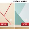 STIKK Painters Tape - 1pk Red Painter Tape - 2 inch x 60 yards - Paint Tape for Painting, Edges, Trim, Ceilings - Masking Tape for DIY Paint Projects - Residue-Free Painting Tape