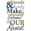 Amscan Friends & Family Guest Paper Towels | 32 Count | 8" x 4"