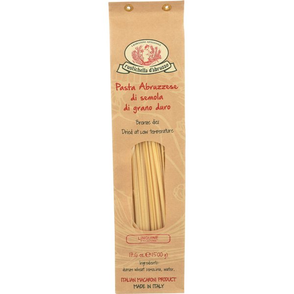 Rustichella d'Abruzzo Durum Wheat Linguine Pasta, 17.5oz