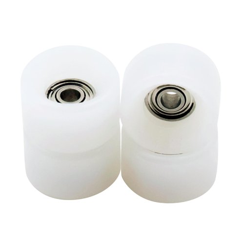 RACOFSB 65D Urethane Fingerboard Wheels Pro Bowl Shape (White)
