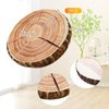 Civaner 20 Pcs Pretend Camping Play Set, 2 Pcs Decorative Round Throw Pillow, Camping Safe Fake Campfire Plush Wood Shaped Floor Cushion for Adults Dramatic Play Camping Home Outdoor Decorations