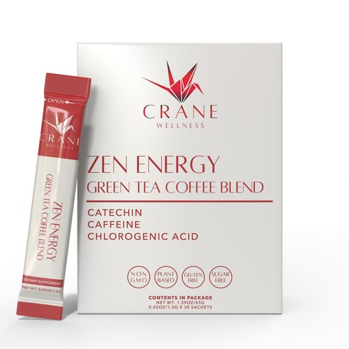 ZEN ENERGY GREEN TEA AND COFFEE BLEND