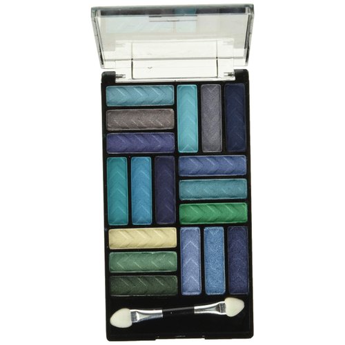 L.A. COLORS 18 Color Eyeshadow Palette, Shady Lady, 0.70 Oz,Powder