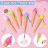 KELENO 134 Ice Cream Party Favors Two Sweet Birthday Party Supplies Notebook Pen Box Ring Sticker Toy Gift Goodie Bag Stuffer Kid Girl Candyland Decorations Donut Ice Cream Party Supplies