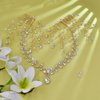 HONGMEI Wedding Bridal Crystal Headband for Woman Rhinestone Hair Comb Wedding Headdress Wedding Headpiece for Bride