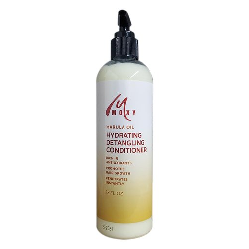 MOXY Hydrating Detangling Conditioner Rich in Antioxidants/Hair Growth/Penetrates Instantly, 12oz.