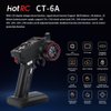 havcybin HOTRC CT-6A RC Transmitter and Receiver 6 Channel 2.4ghz Hand Controlled RC Car Boat Tanks Remote Controller (CT-6A)
