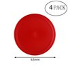 Kasteco 12 Pack 2.5 Inch Air Hockey Pucks for Small Size Table (Red Blue Black, 64x4 mm)