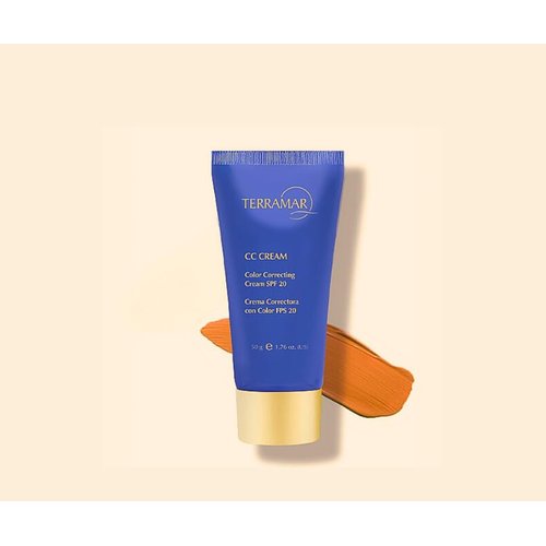 CC CREAM Crema Correctora con Color MEDIUM FPS 20 Terramar Brands