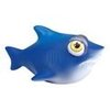 WARM FUZZY Toys (1) Shark Poppin Peepers - Squeezy Animals with Pop Out Eyes - Stress Relief Toy Suitable for Autism & ADHD - Funny Sensory Toys Great for Home, Classroom, Birthday Party Favors