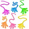 Super Z Outlet Vinyl Glitter Mini Sticky Hands Toys for Children Party Favors, Birthdays - 1 1/4" (72 Count)