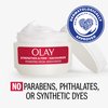 Olay Strong & Firm Niacinamide Face Moisturizer, 2 oz Renewing Face Cream for Hydration and Skin Cell Turnover with 99% Pure Niacinamide, Recyclable Eco Jar Packaging
