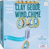 Hapinest Make Your Own Clay Geode Wind Chime Craft Kit for Kids Girls Teens, DIY Wind Chime Kit Crafting Projects for Home & Garden, Art Craft Supplies Clay Kit for Kids Ages 8 9 10 11 12 Years & Up