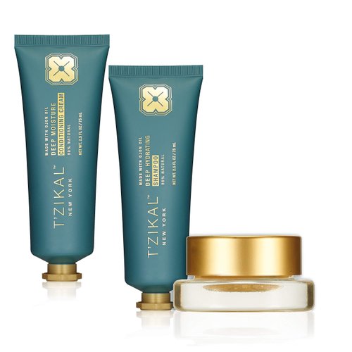 T'zikal Rejuvenation Project with Ojon Oil: Travel Size Hair Mask and Dry Scalp Treatment. Hair Repair Treatment for Damaged Hair. Split Ends Oil Treatment for Hair. Sulfate Free Deep Conditioner.