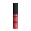 NYX PROFESSIONAL MAKEUP Soft Matte Metallic Lip Cream, Liquid Lipstick - Manila (Coral With Pink Undertone)