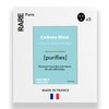 RARE Paris - Carbone Glacé Purifying Facial Mask - Purifying Carbon Black Sheet Mask with Hamamelis & Mallow - Purifying, Firming, Revitalizing - Made in France - 5/Box - 0,77 oz