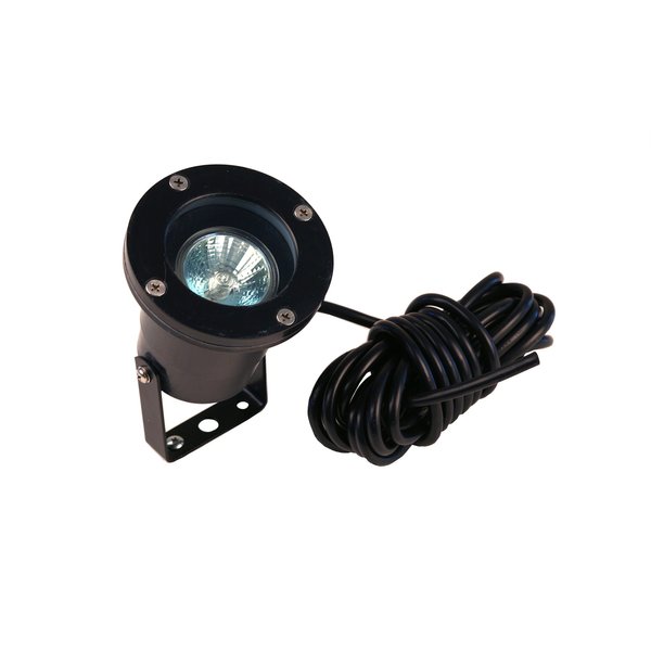 BestPro Lighting Landscape Lighting LED 12V Underwater Pond Garden- Inground Spot Light - Black (6, Watts)