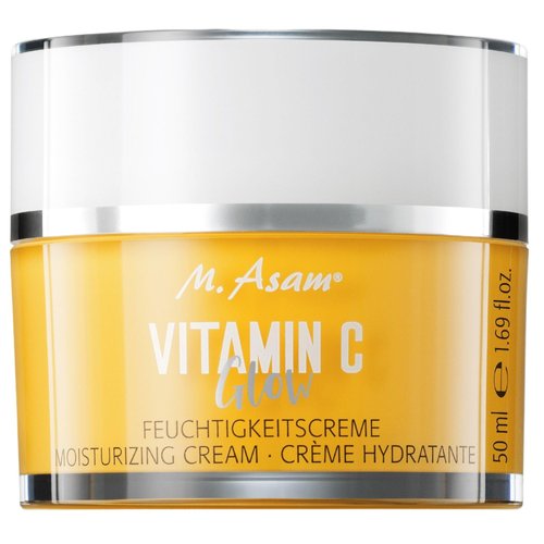 M. Asam VITAMIN C Glow Face Cream (1.69 Fl Oz) – Hydrating Face Moisturizer with Vitamin C, Skincare for Radiant Skin, Face Lotion for Smooth & Glowing Beauty