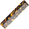Kent 16T Fine Tooth Comb and Wide Tooth Comb Handmade Styling Comb - Beard Comb and Hair Comb, Mens Hair Comb, Mustache Comb, and Comb for Women - Hair Styling and Detangling Comb Detangler Comb