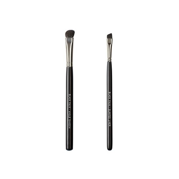 Makeover Vegan Love Black Faux Duo Brush Set, BKF25