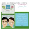 TEZ Deep Cleansing Nose Strip, Remove Blackheads, Clean Pores, Paraben Free, Botanical Extracts, Green Tea and Charcoal (Charcoal, 18)