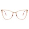 FEISEDY Blue Light Blocking Glasses Computer Glasses Women Men Fashion Cateye Glasses B2914