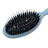 KISMETICS - Gentle Detangling Vented Cushion Brush, Fast Blowdry and Styling, Flexible Soft Pins and Boar Bristles, Fast Drying Hair Brush for Smooth and Finish, for Straight, Fine and Thin Hair