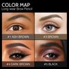 Eyebrow Pencil,3 PCS Waterproof Long-Lasting Microblading Ash Brown Brow Pencil,Natural Eyebrow Makeup Ultra Slim Defining Eyebrow Pencils