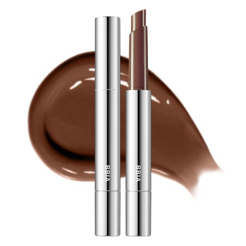 BBIA Over Glaze Stick - Lip Plumping Gloss Melting Balm Lipstick, Intensive Volume Up, High Shine & Glossy, Ultra Watery Moisturizing & Volumizing, Glowy Texture, Korean Lip Makeup (06 CHOCO GLAZE)