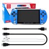 Premium Handheld Game Console, 5.1" Classic Retro Portable Video Game Console (Blue)